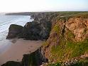 P1000756- Coucher de soleil sur le plage de bedruthan steps